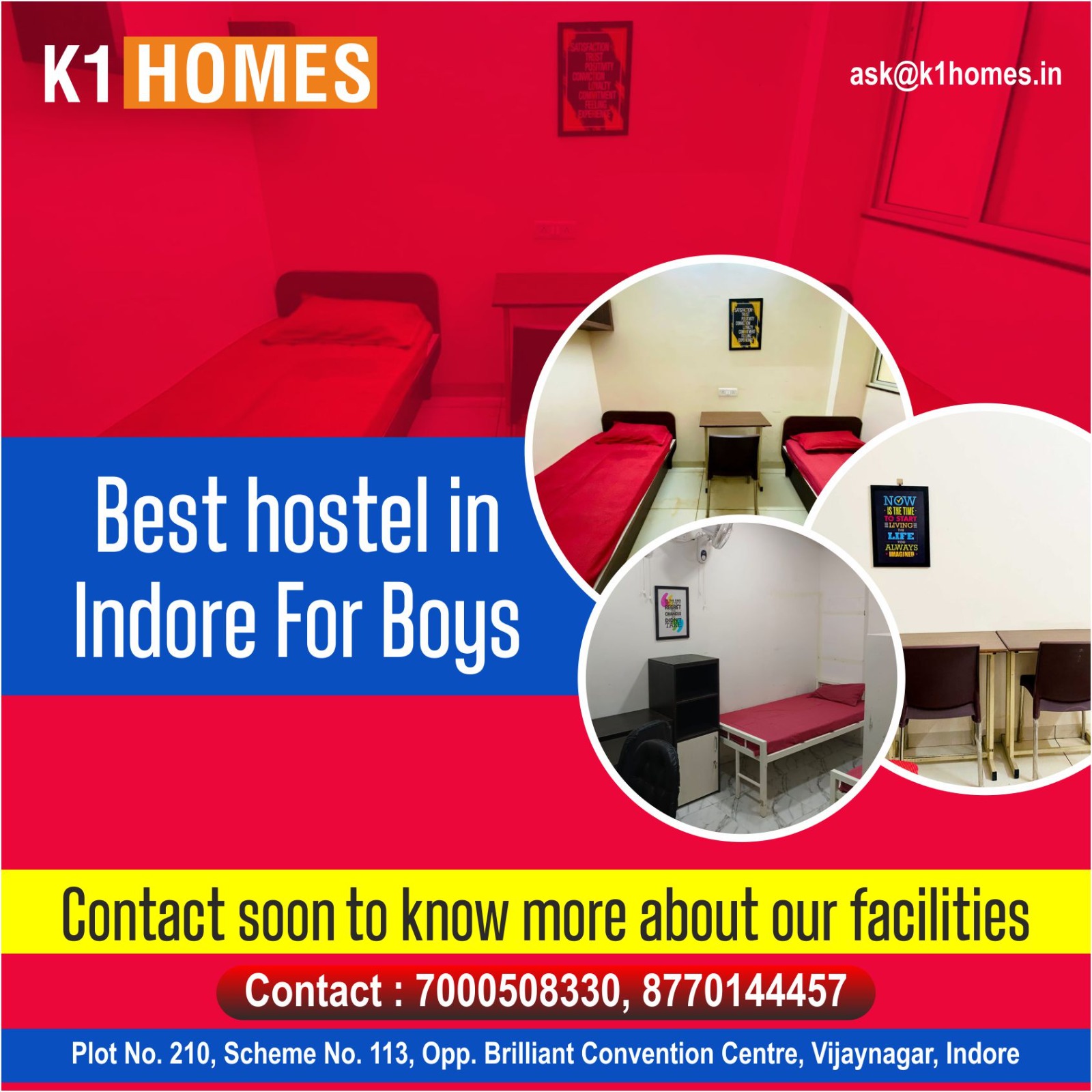 Best Boys Hostel in Indore